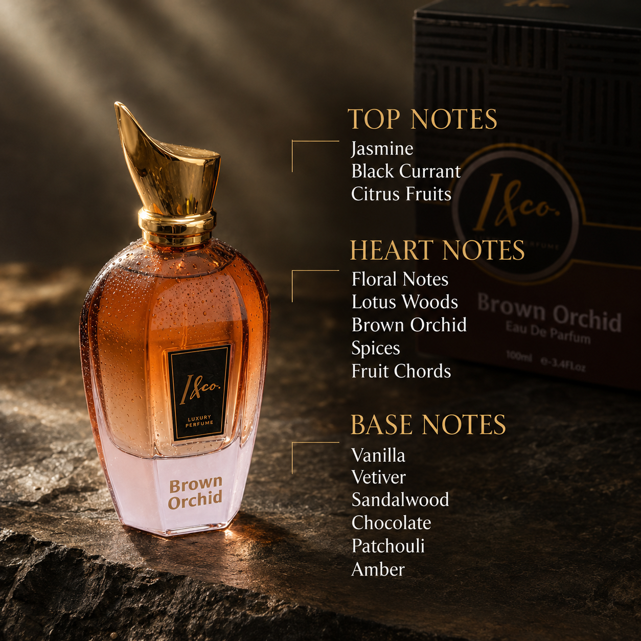 BROWN ORCHID PERFUME FOR UNISEX